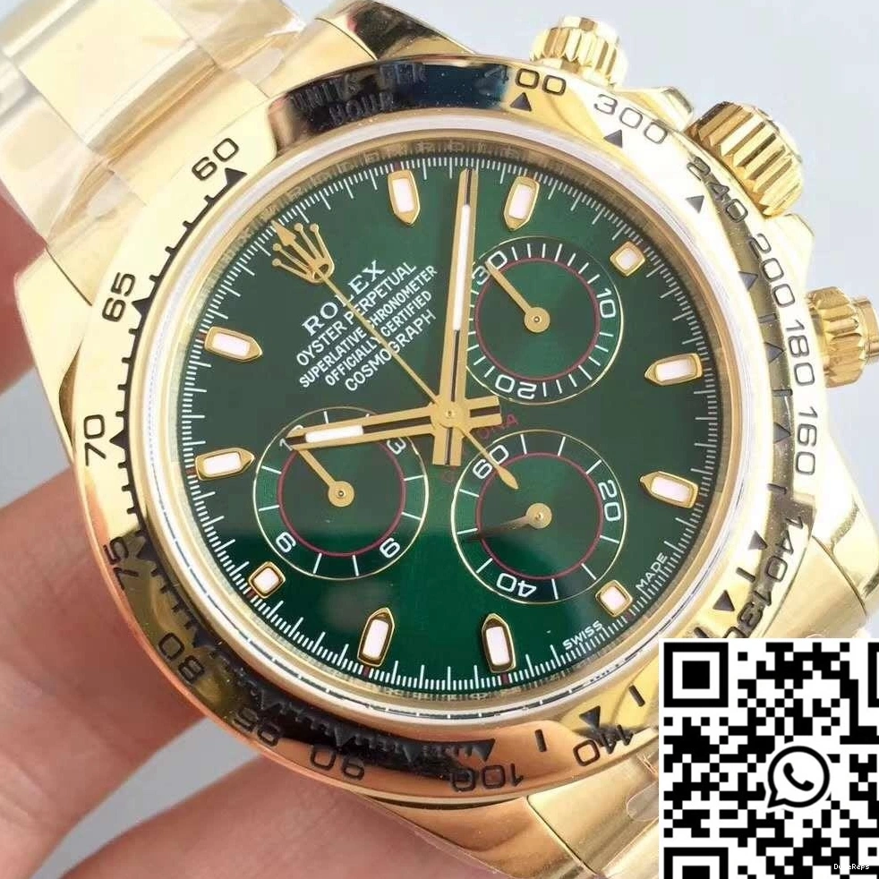 AR Cosmograph Rolex Daytona 116508 Factory Green Dial 1218